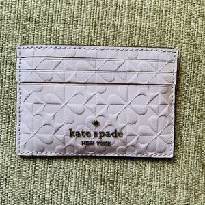 Kate Spade light Purple Card Holder